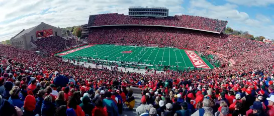 Football américain Camp Randall Stadium - papier peint monde