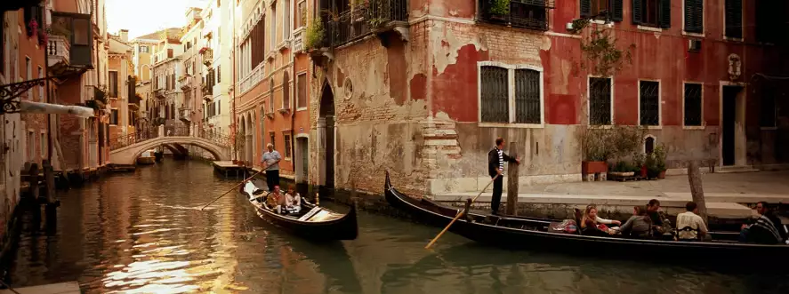 Gondole à Venise - papier peint panoramique du monde