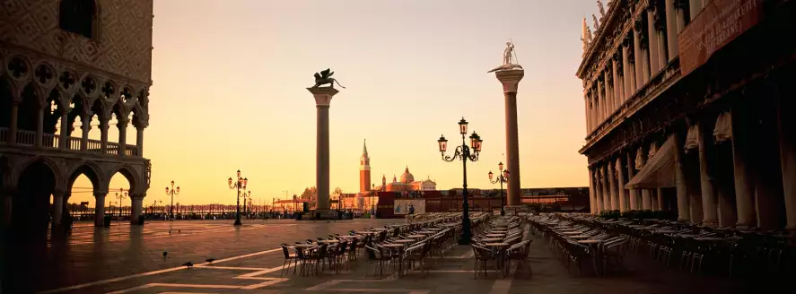 Place San Marc Venise - papier peint panoramique du monde