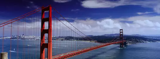 Golden Gate Bridge - papier peint panoramique du monde