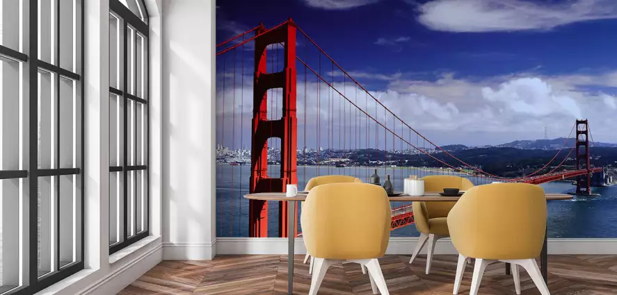 Golden Gate Bridge - papier peint panoramique du monde