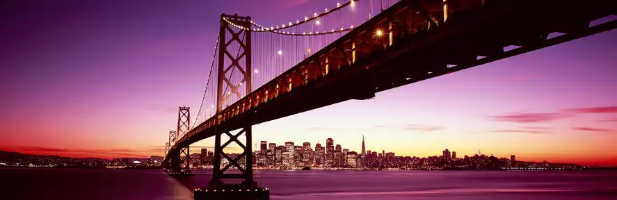 Baie de San Francisco - panorama ville