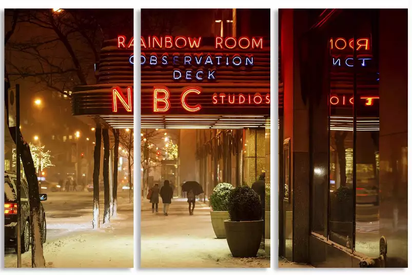 Nbc studio - affiche new york