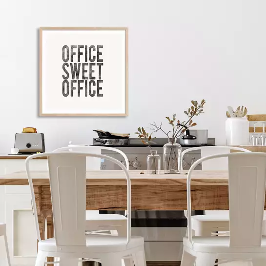 Office Sweet office - affiche citations