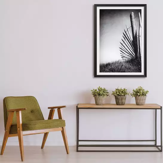 Clôture - affiche paysage