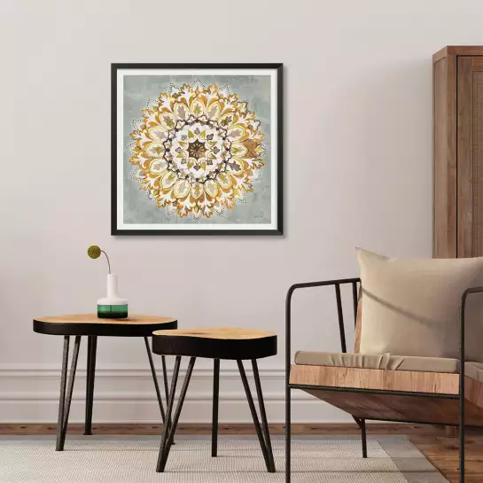 Mandala delight - affiche orientale