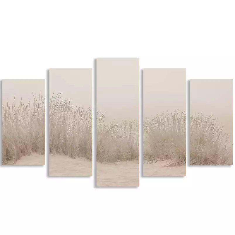 Dune blanche - abstrait tableau design