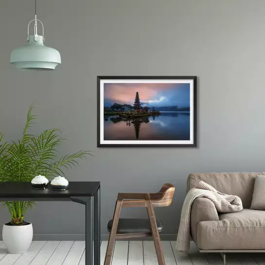 El Dios del lago - decor japonais