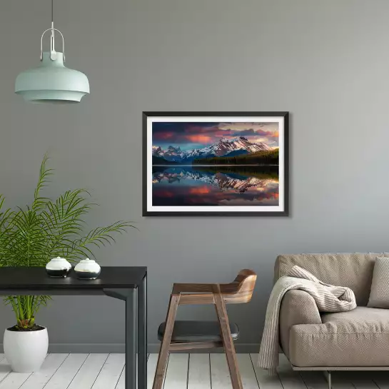 Couleur Maligne - affiche montagne