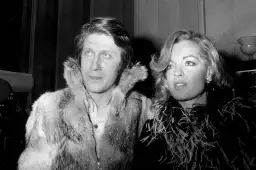 Romy Schneider et Jacques Dutronc en 1968 - affiche acteurs et actrices celebres