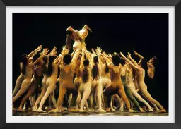 Ballet de Maurice Bejart Le sacre du printemps - poster danse classique