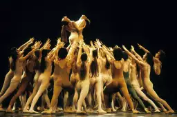 Ballet de Maurice Bejart Le sacre du printemps - poster danse classique