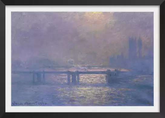 Londres par Claude Monet en 1903 - reproduction tableau