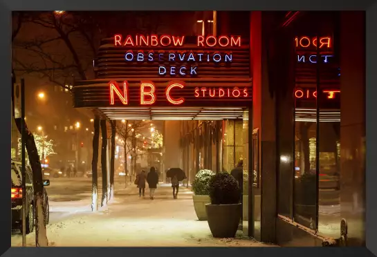 Nbc studio - affiche new york