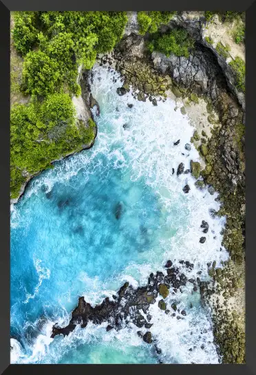 Crique de rêve- tableau paysage mer