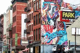Street NY - poster street art