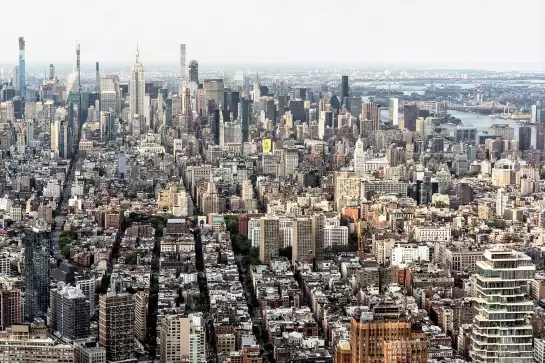 Ile de Manhattan - affiche new york