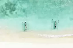 Azur jukung - affiche mer et plage