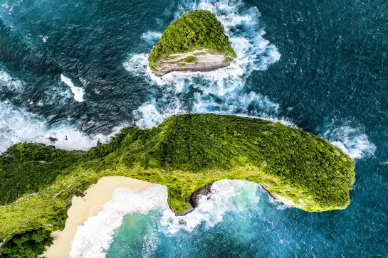 Bali beach - affiche paysage mer