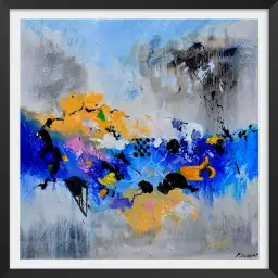 Virgule - tableau art abstrait