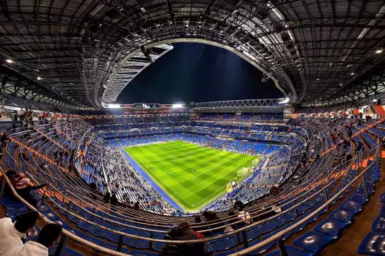 Stade du Réal Madrid - cadre football