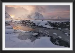 Hiver arctique - affiche paysage