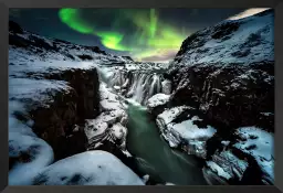 Gullfoss - paysage hiver