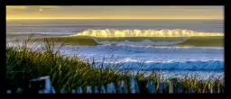 Surf, nature et océan - tableau océan