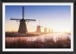 Kinderdijk - paysages d'été