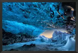 Grotte de cristal - paysage hiver