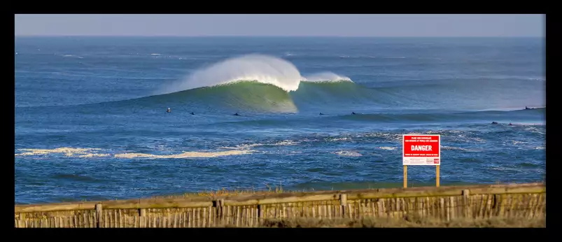 Surf session à Hossegor - tableau océan