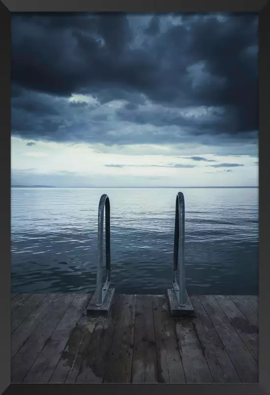 Moody jetty - affiche bord de mer