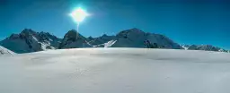 Photo panoramique des pyrénées - poster montagne