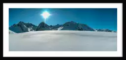 Photo panoramique des pyrénées - poster montagne