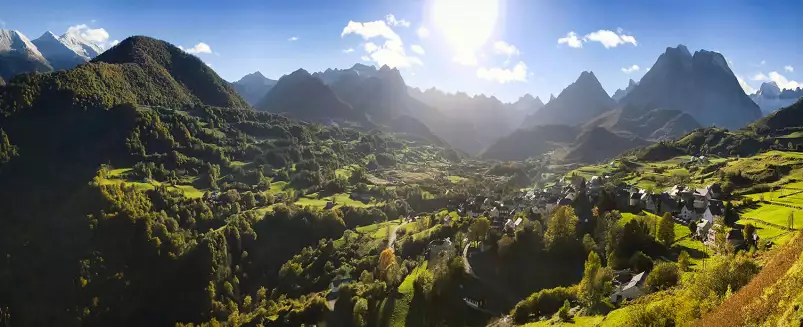 Le pic d'Ansabère - poster montagne