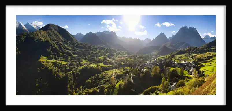 Le pic d'Ansabère - poster montagne