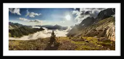 Photo panoramique de Gavarnie - tableau montagne