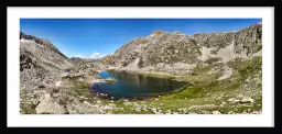 Photo panoramique le Massif du Néouvielle - poster montagne