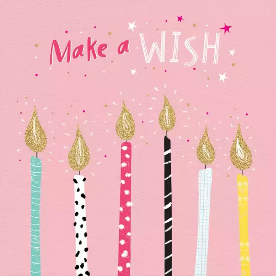 Make a wish - affiche enfant