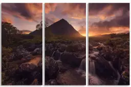 Etive Mor - affiche nature