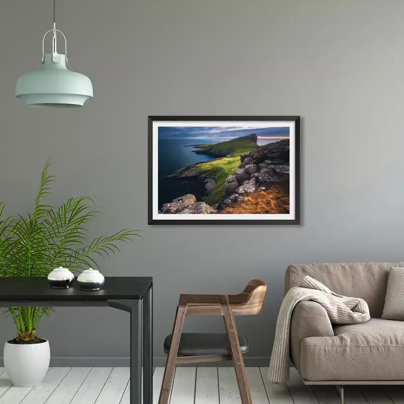 Neist Point en Ecosse - affiche paysage