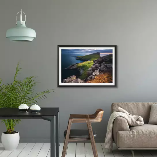 Neist Point en Ecosse - affiche paysage