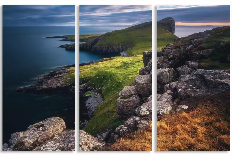 Neist Point en Ecosse - affiche paysage