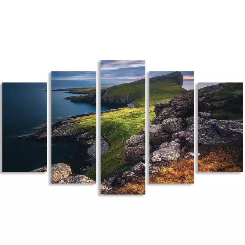 Neist Point en Ecosse - affiche paysage