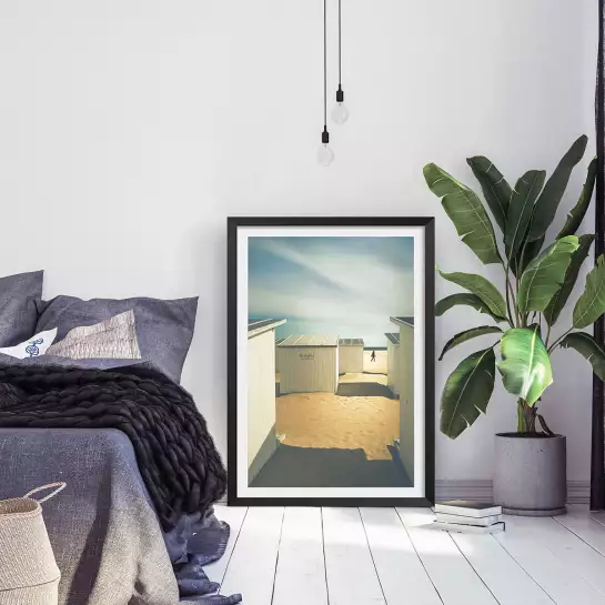 Fresh air - affiche mer et plage