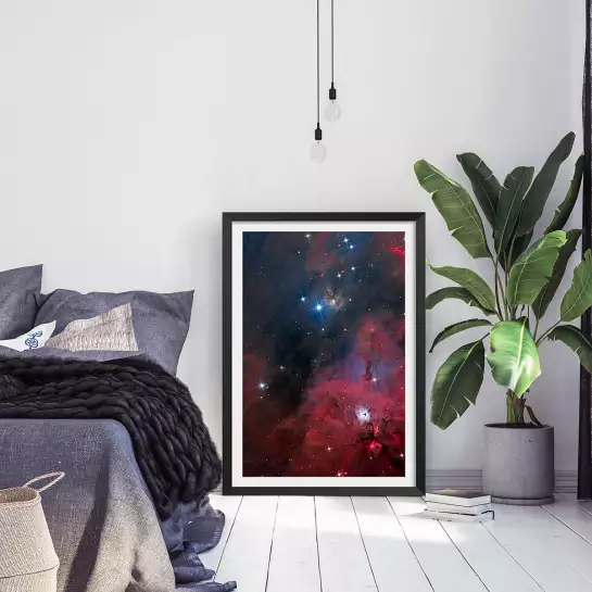 NGC 1999 - affiche astronomie