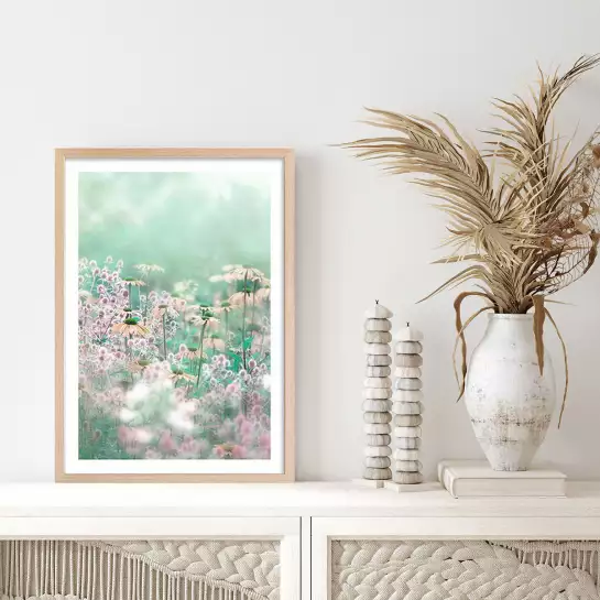 Melody - affiche fleurs
