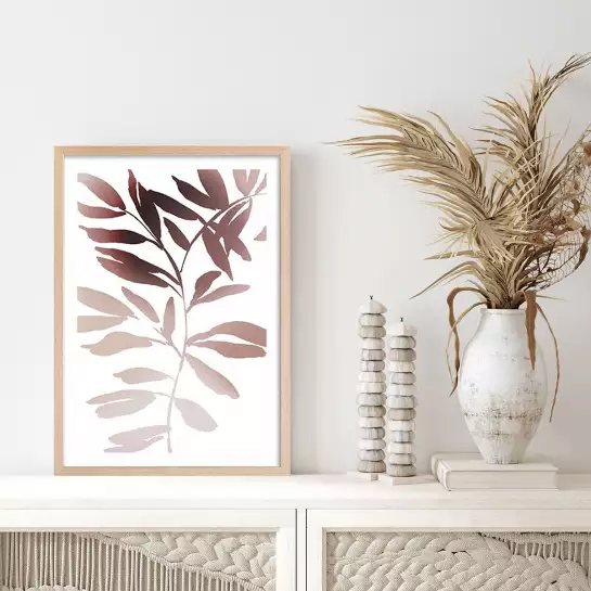 Lovely - affiche fleurs