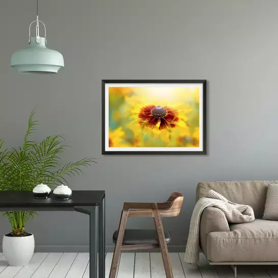 Éclat d'automne - poster fleurs