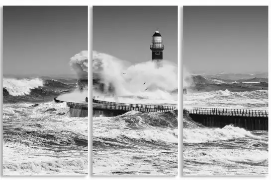 La puissance de la mer - affiche bord de mer